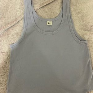 Aritzia purple tank from the sunday best collection